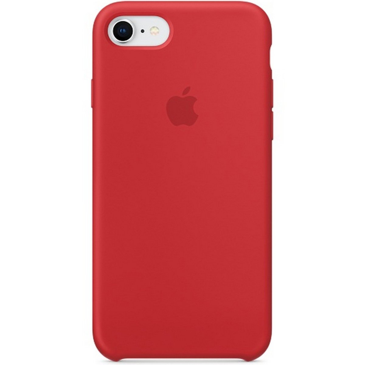 Apple iPhone 8 Silicone Case Red Online at Best Price | Cover & Skins ...
