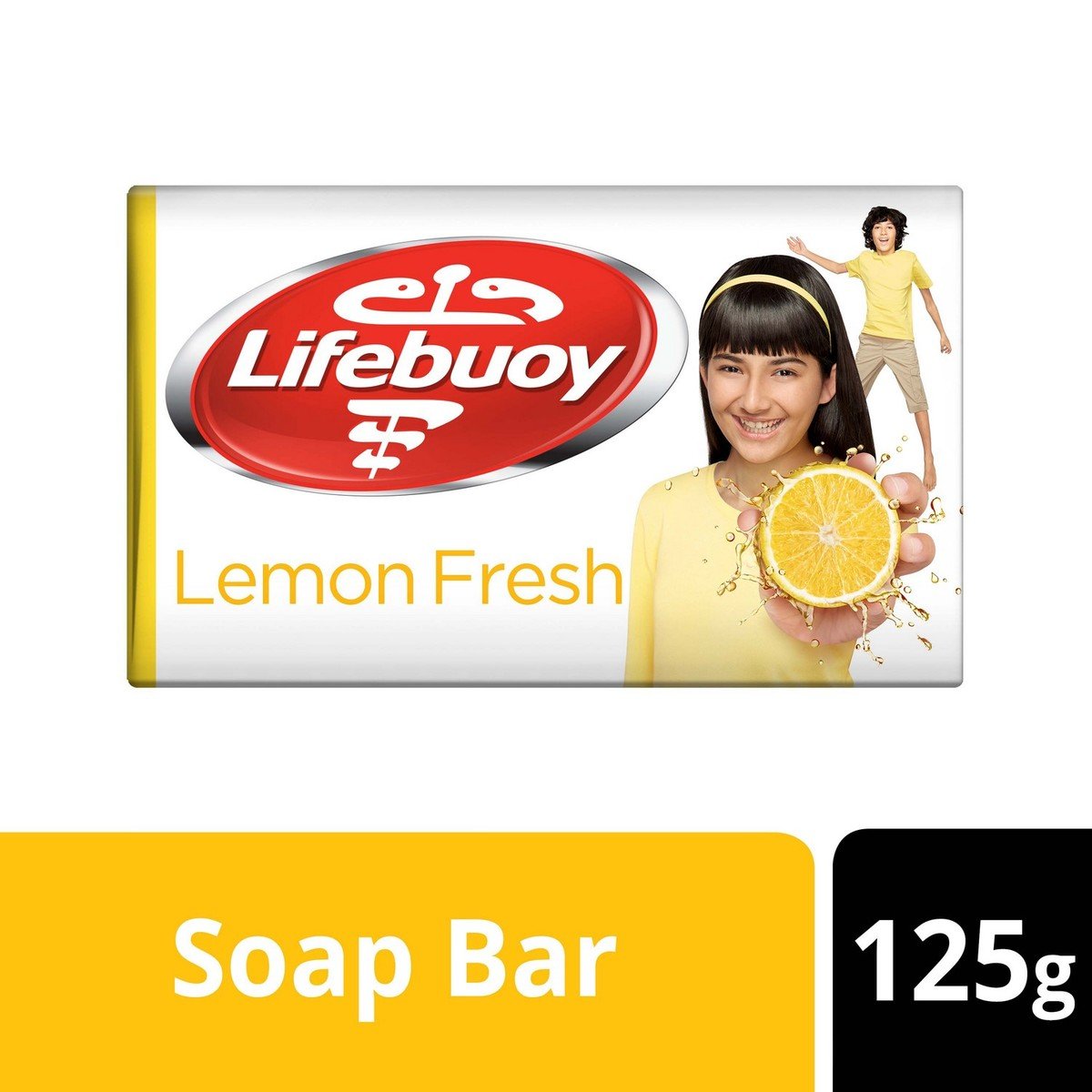 Lifebuoy Anti Bacterial Bar Lemon Fresh 125 g