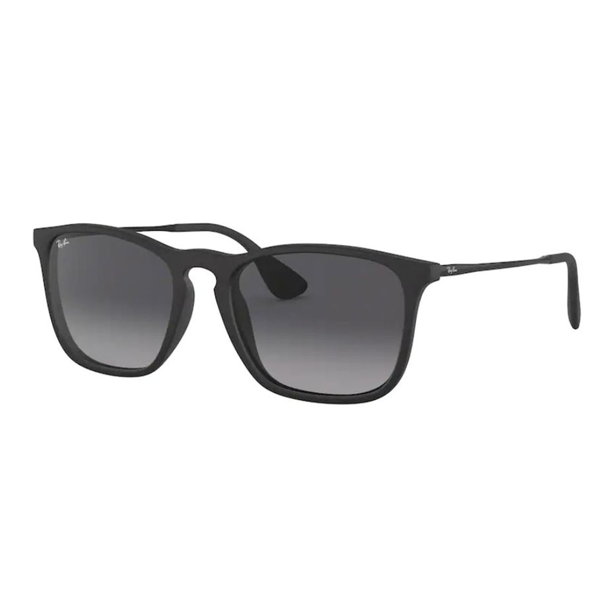 Ray-Ban Men Sunglass 0RB4187F Square Rubber Black