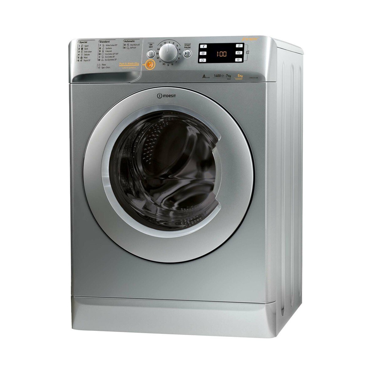 Indesit Front Load Washer & Dryer XW-751480X 7 5KG