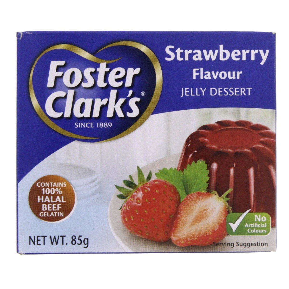 Foster Clark's Jelly Dessert Strawberry Flavour 12 x 85 g