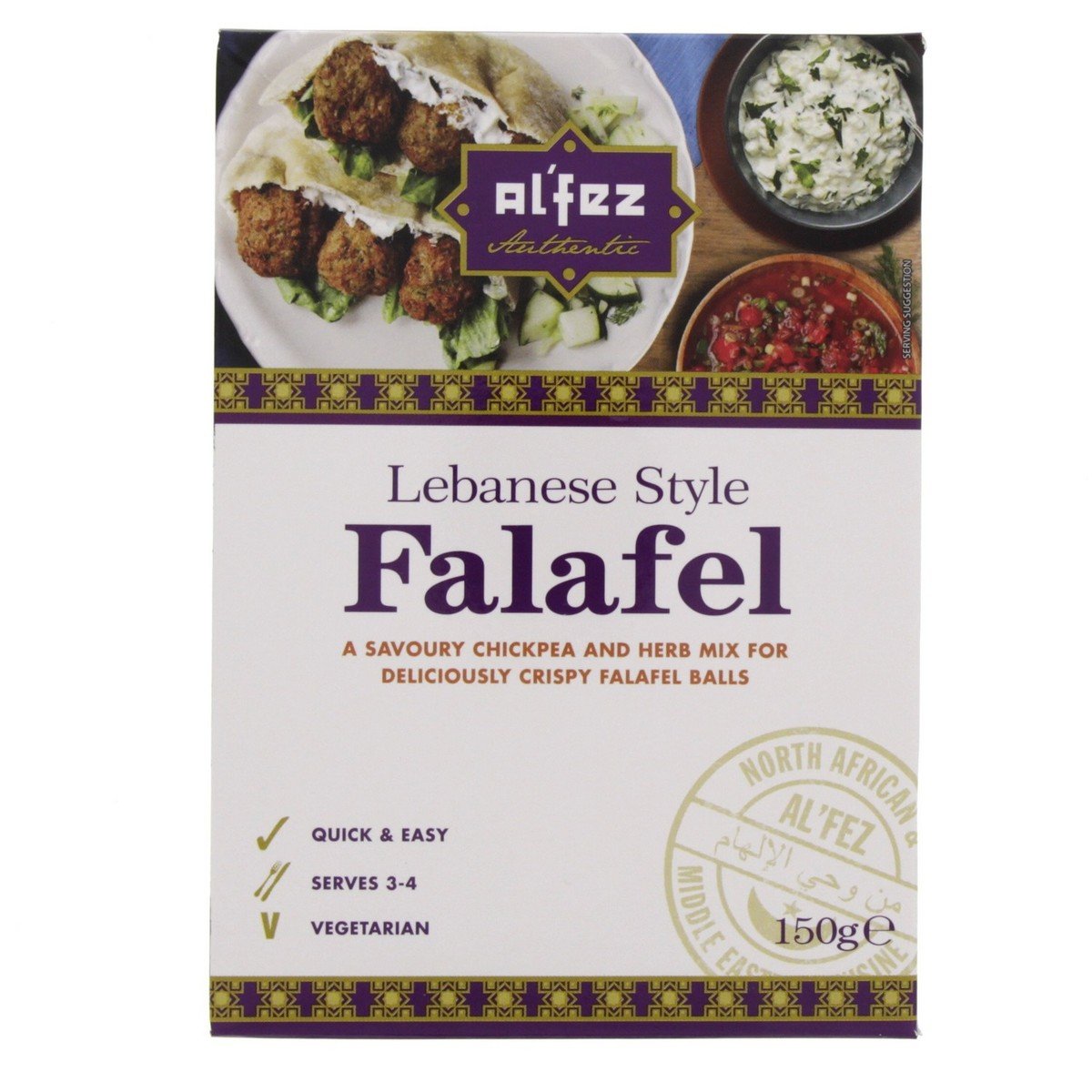 Al Fez Lebanese Style Falafel Mix 150 g