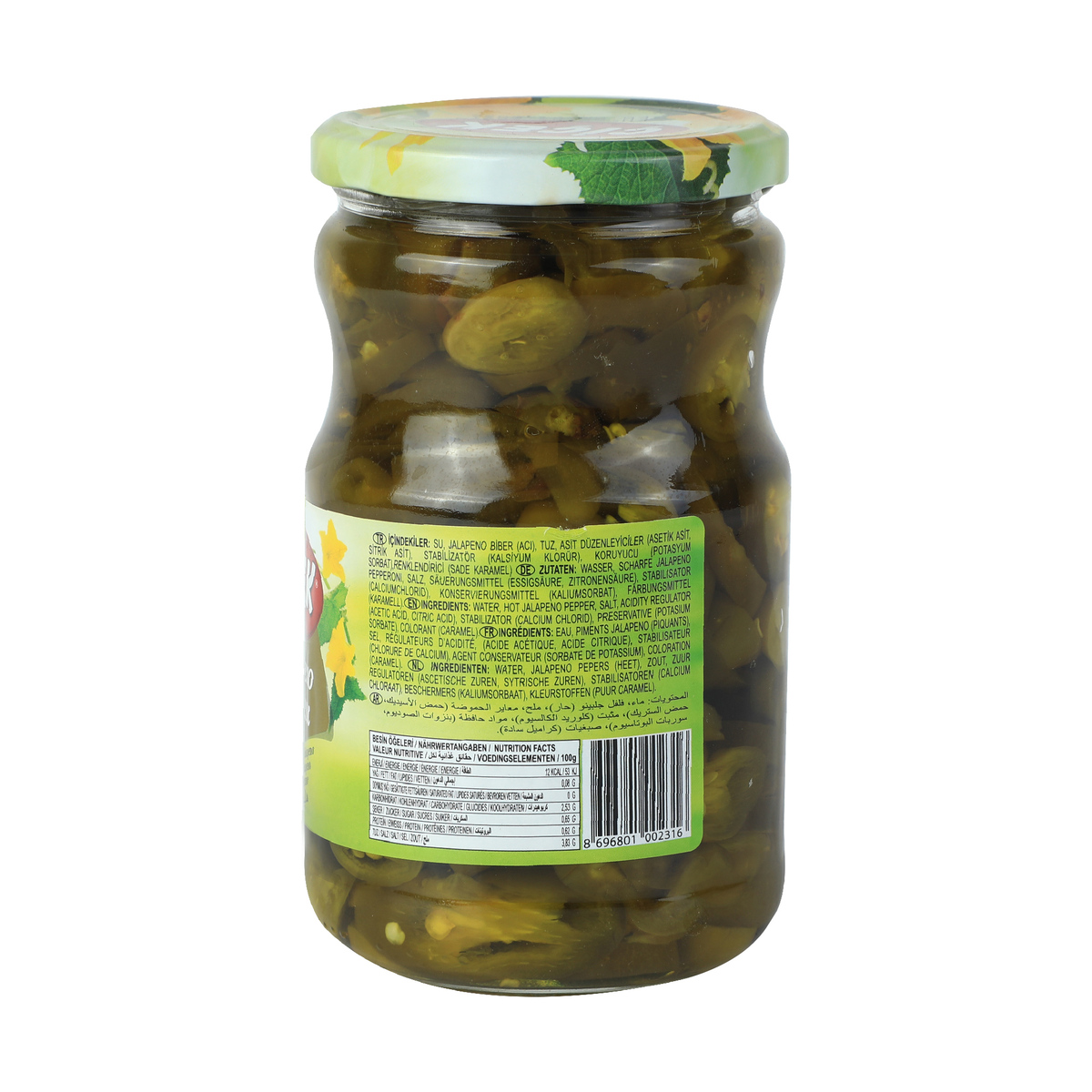 Cicek Hot Jalapeno Pickle 700 g