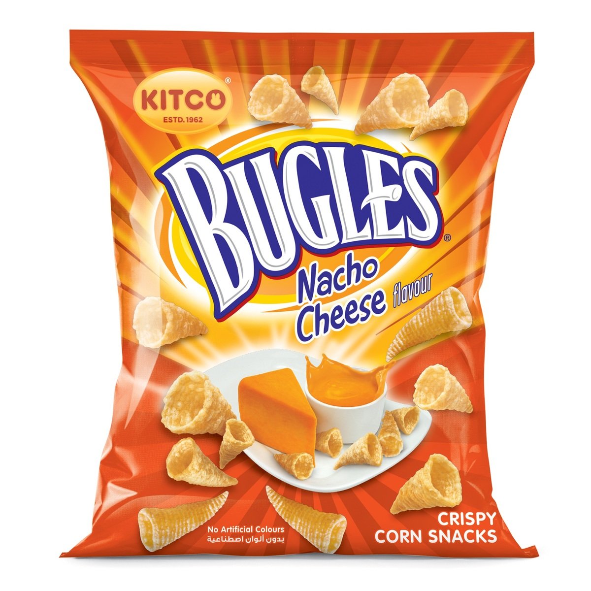 Kitco Bugles Nacho Cheese 30g Online At Best Price Corn Based Bags Lulu Kuwait 1696
