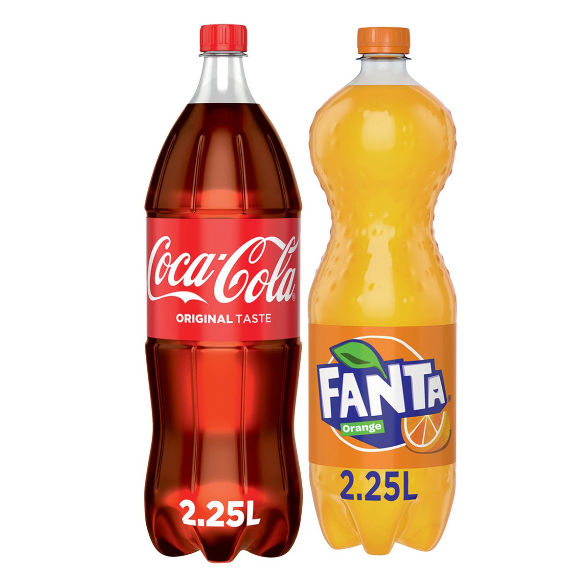 Coca Cola + Sprite / Fanta Assorted 2 x 2.25 Litres