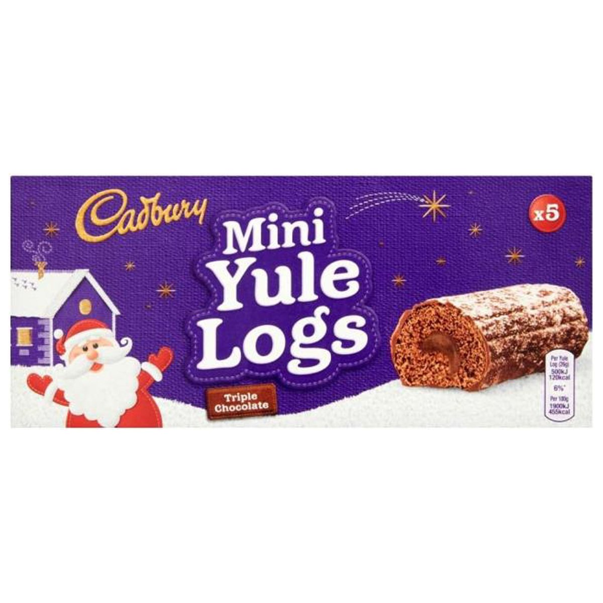 Cadbury Mini Yule Log 5 pcs