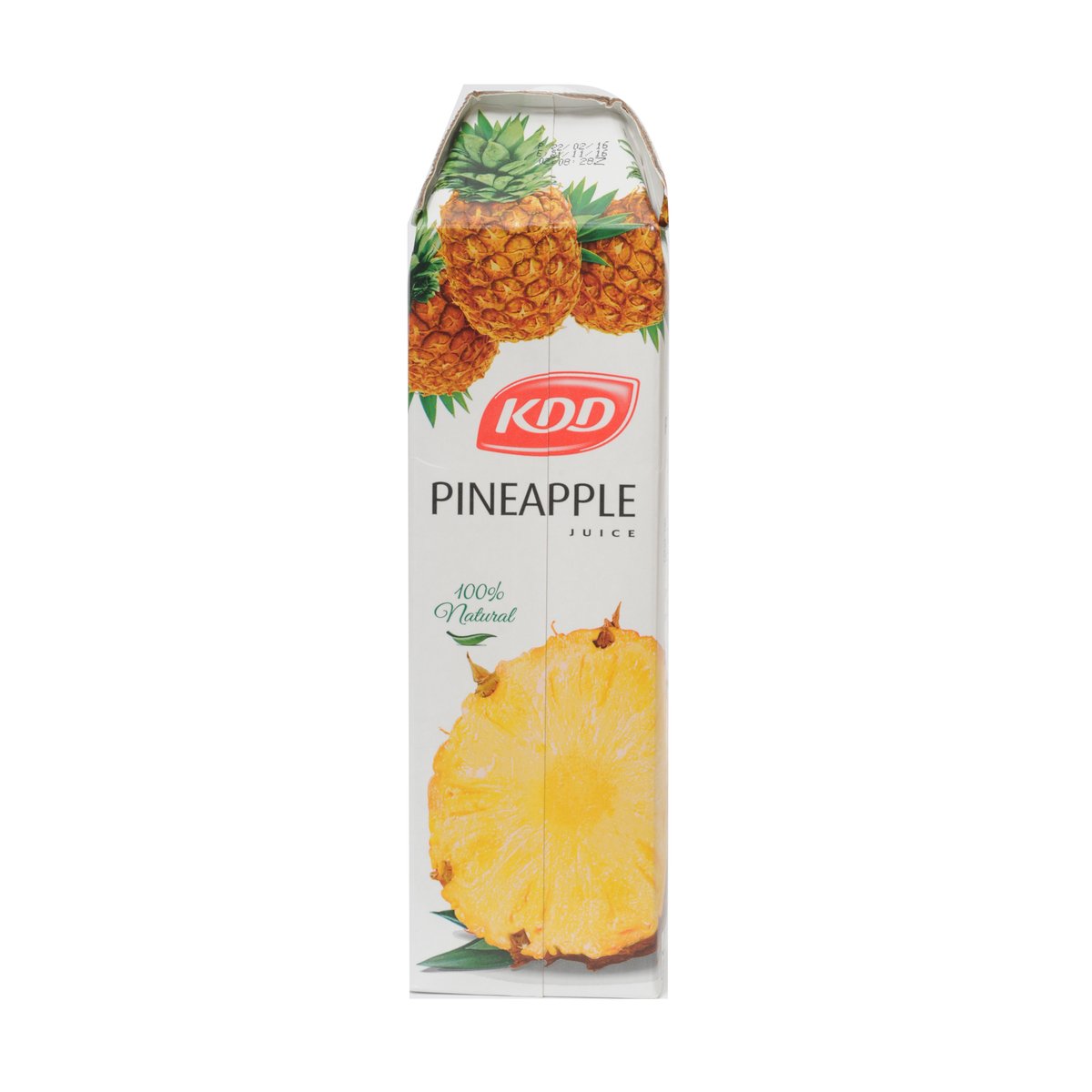 KDD Pineapple Juice 1Litre x 4 Pieces