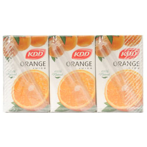 كي دي دي عصير برتقال 250 مل × 6 حبات