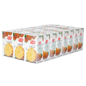 KDD Pineapple Juice 250 ml x 6 Pieces