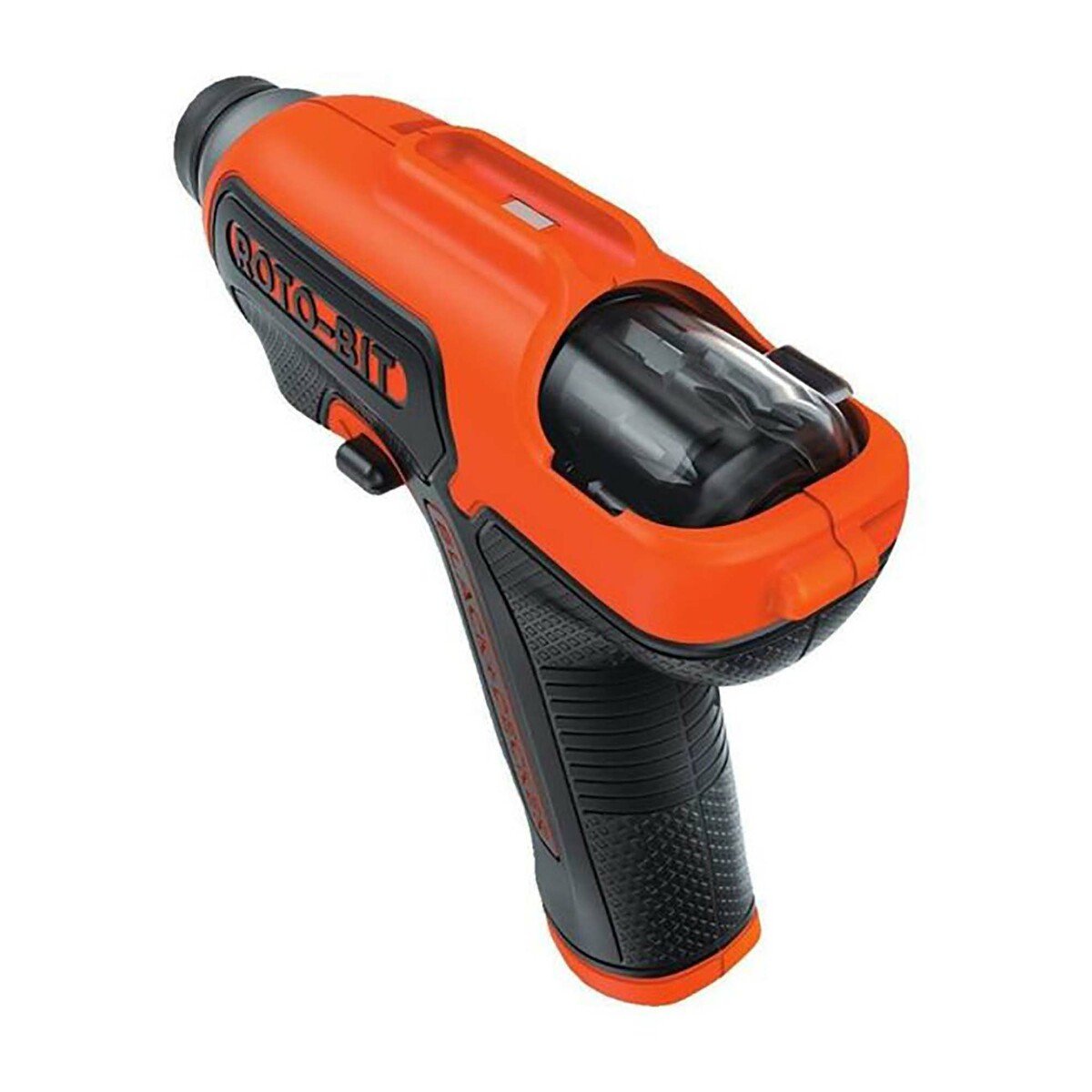 Black+Decker Cordless Screwdriver 3.6V Li-Ion Rotobit + 8pcs Bits with Storage CS36BSCROTO