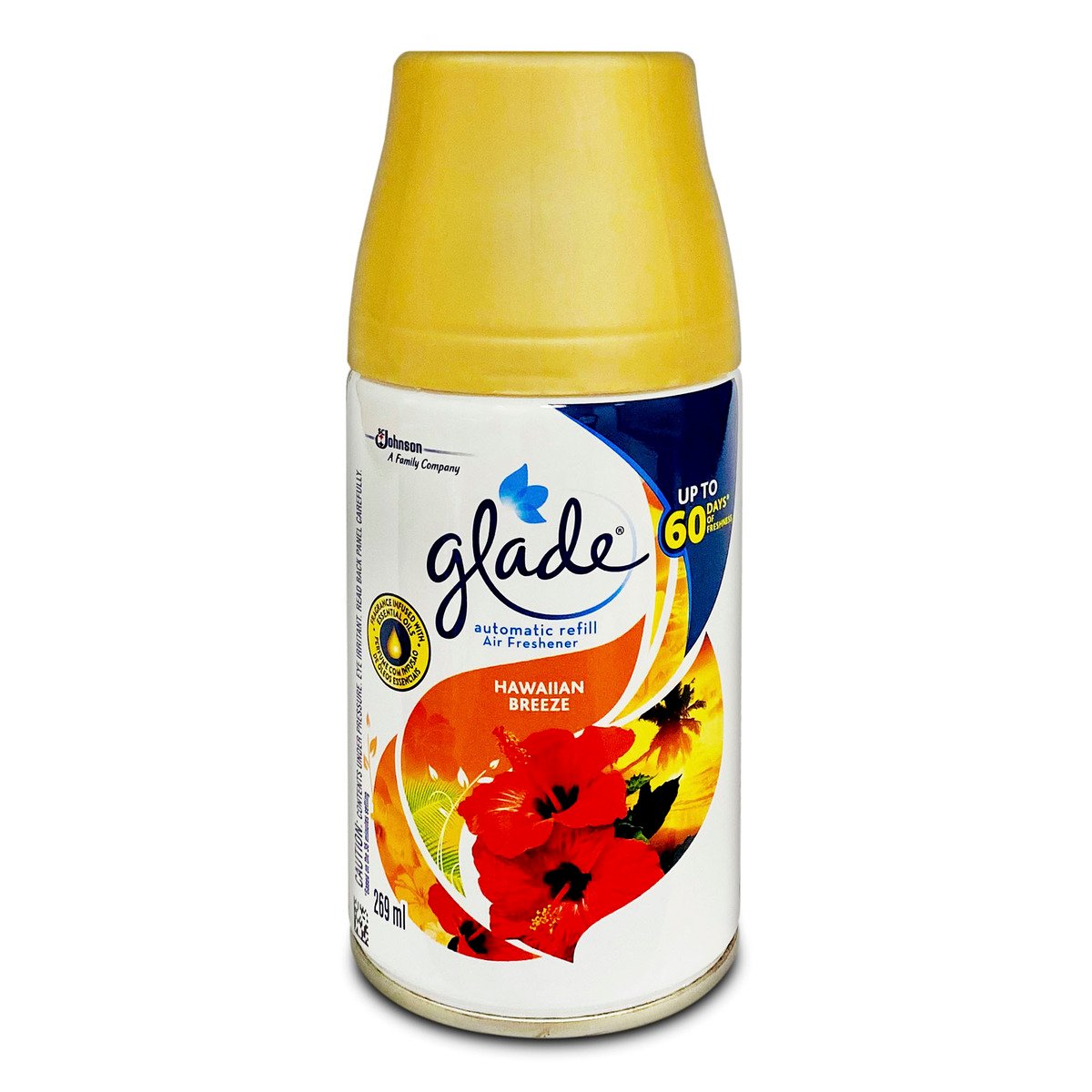 Glade Air Freshener Spray Refill Automatic Hawaiian Breeze 269 ml