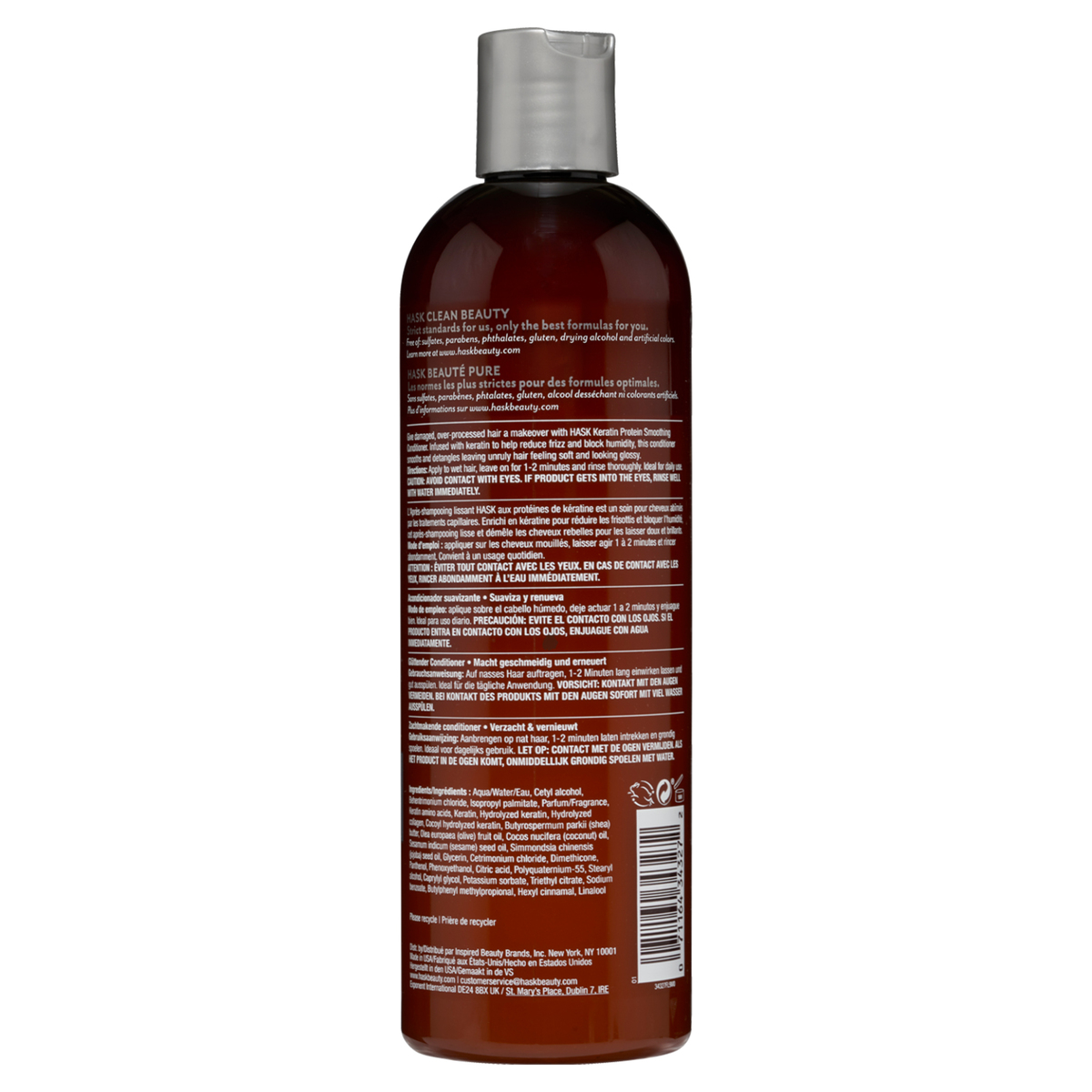 Hask Keratin Protein Smoothing Conditioner 355 ml