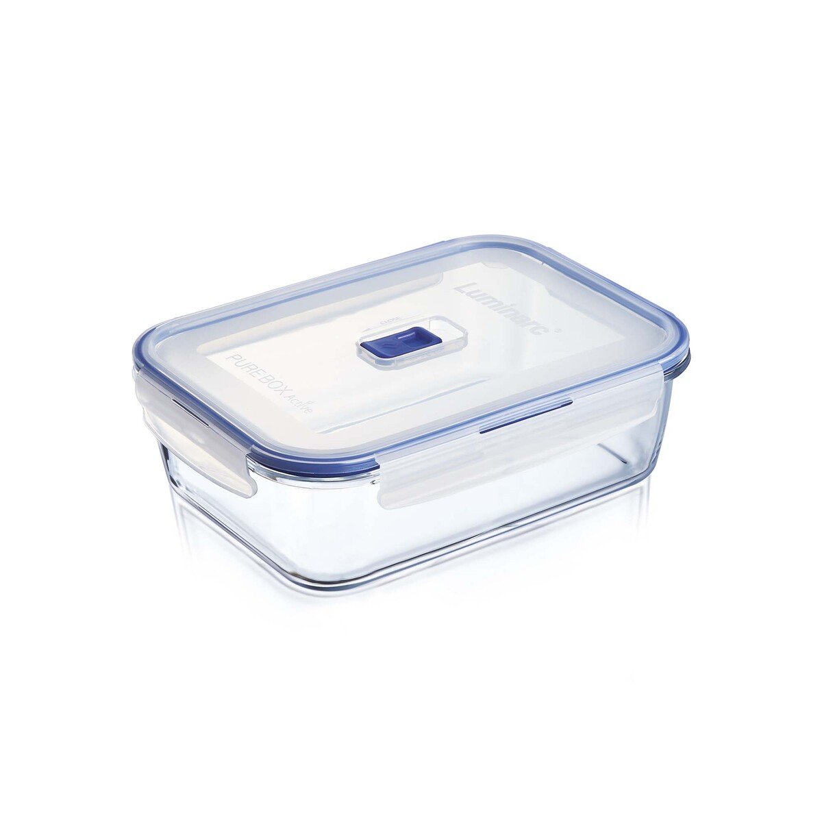 Luminarc Pure Box Active Rectangular Food Container, Transparent, 197 cl, N0872