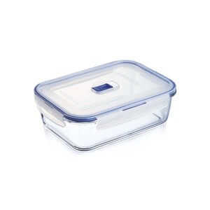 Luminarc Pure Box Active Rectangular Food Container, Transparent, 197 cl, N0872