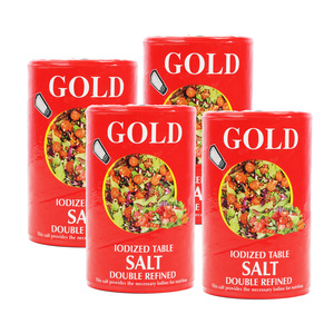 Gold Iodized Salt Value Pack 4 x 737 g