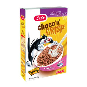LuLu Choco 'N' Crisp Cereal 375 g