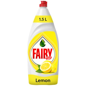 Fairy Lemon Dish Washing Liquid Soap 1.5 Litre