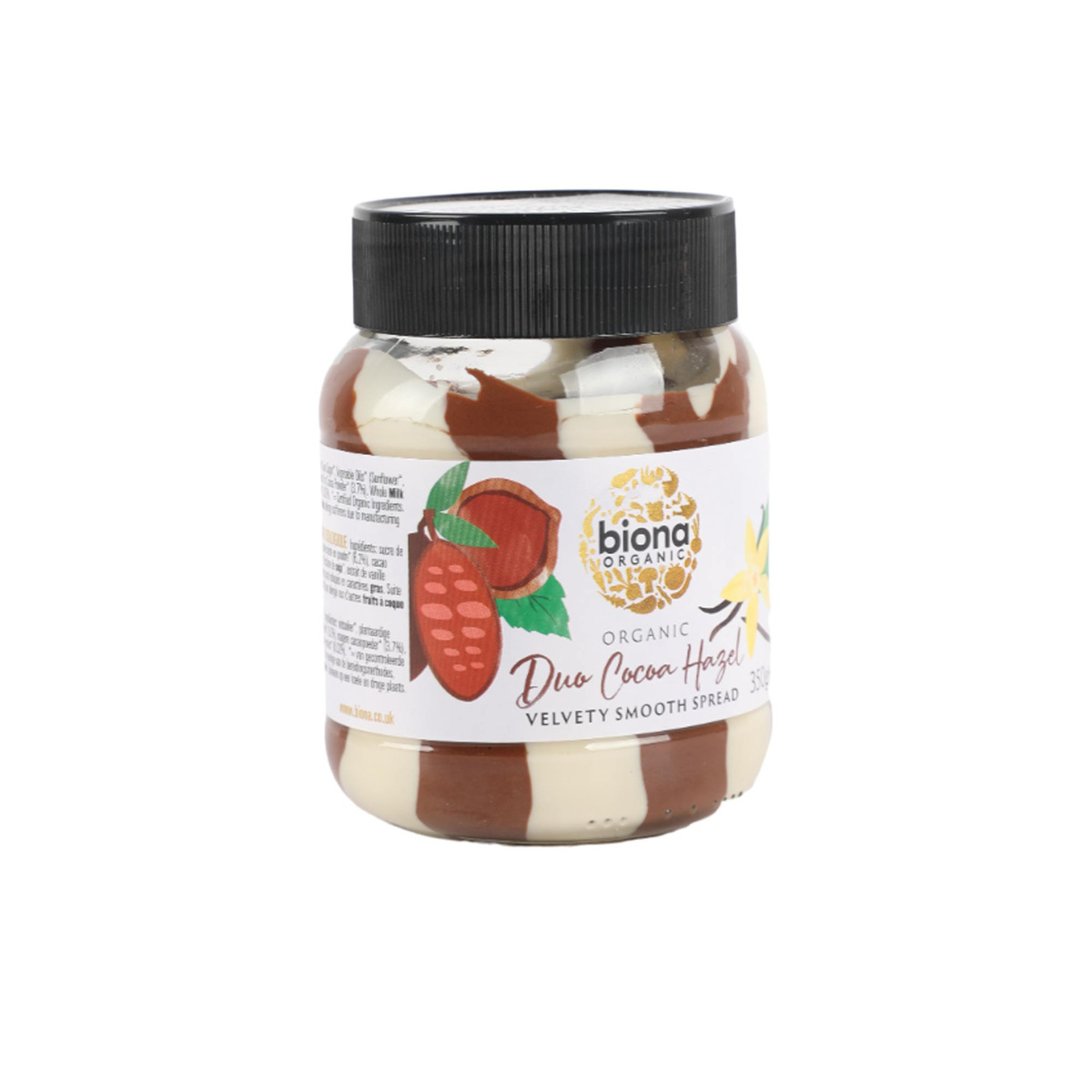 Biona Organic Duo Hazelnut Cocoa Spread 350 g