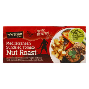 Artisan Grains Mediterranean Sundried Tomato Nut Roast 200 g