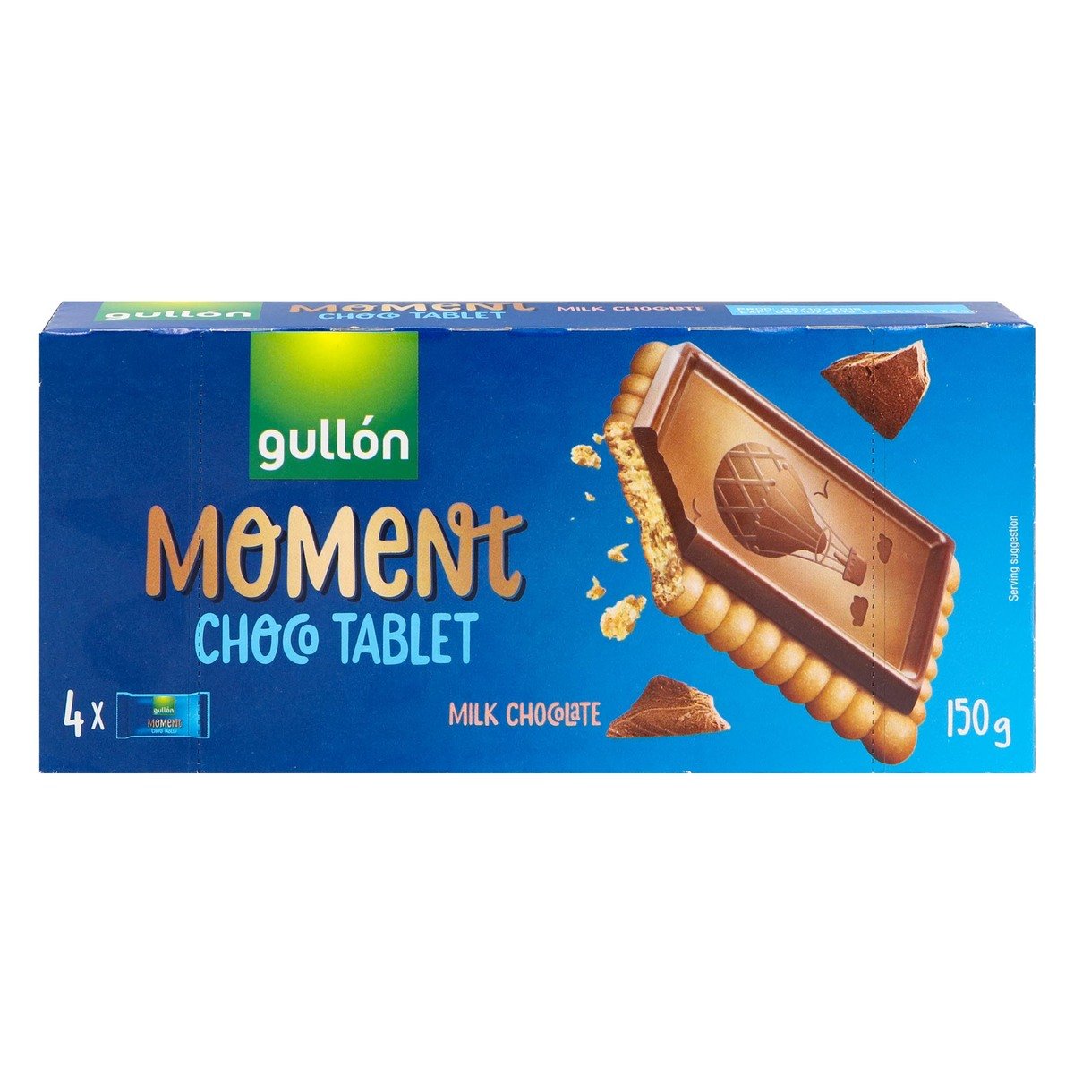 Gullon Moment Choco Tablet 150 g