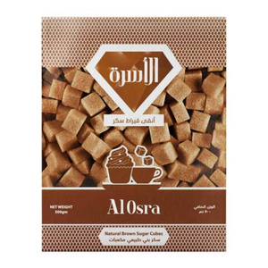 Al Osra Natural Brown Sugar Cubes 500 g