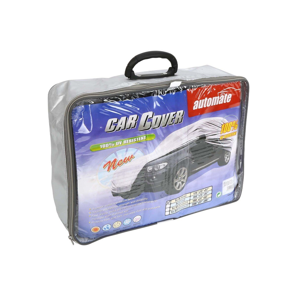 Automate Car Cover MPV12301 M 170x73x57inch