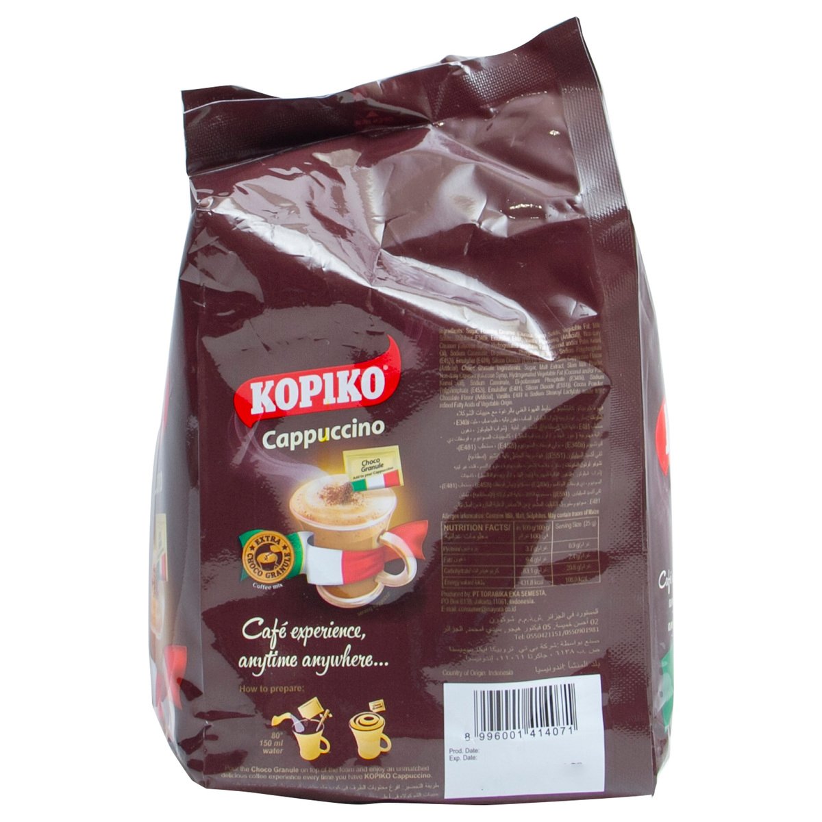 Kopico Cappuccino Choco Granule 10 x 25 g