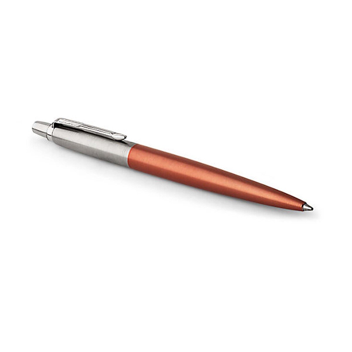 Parker Jotter Chelsea Orange Chrome Trim Ballpoint Pen In Classic Box ...