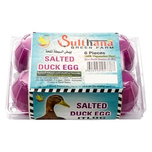 Sulthana Salted Duck Eggs 6 pcs