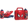 Spiderman 3D Water Bottle + Lunch Box 59495