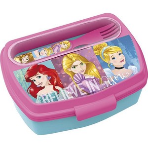 Disney Princess Sandwich Box With Cutlery 33209