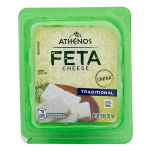 Athenos Chunk Traditional Feta Cheese 227 g