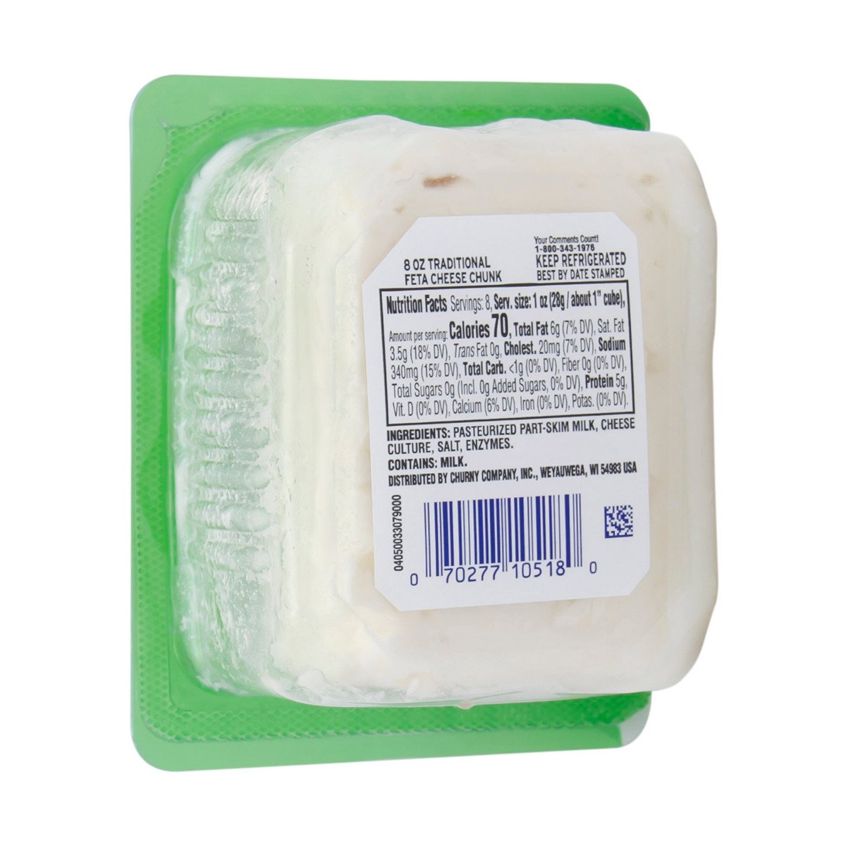 Athenos Chunk Traditional Feta Cheese 227 g