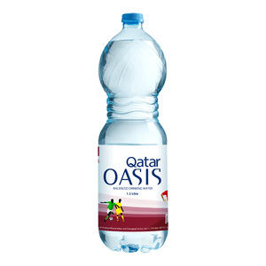 Qatar Oasis Balanced Drinking Water 6 x 1.5Litre