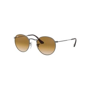 Rayban Men's Sunglass 3447N Round Gunmetal