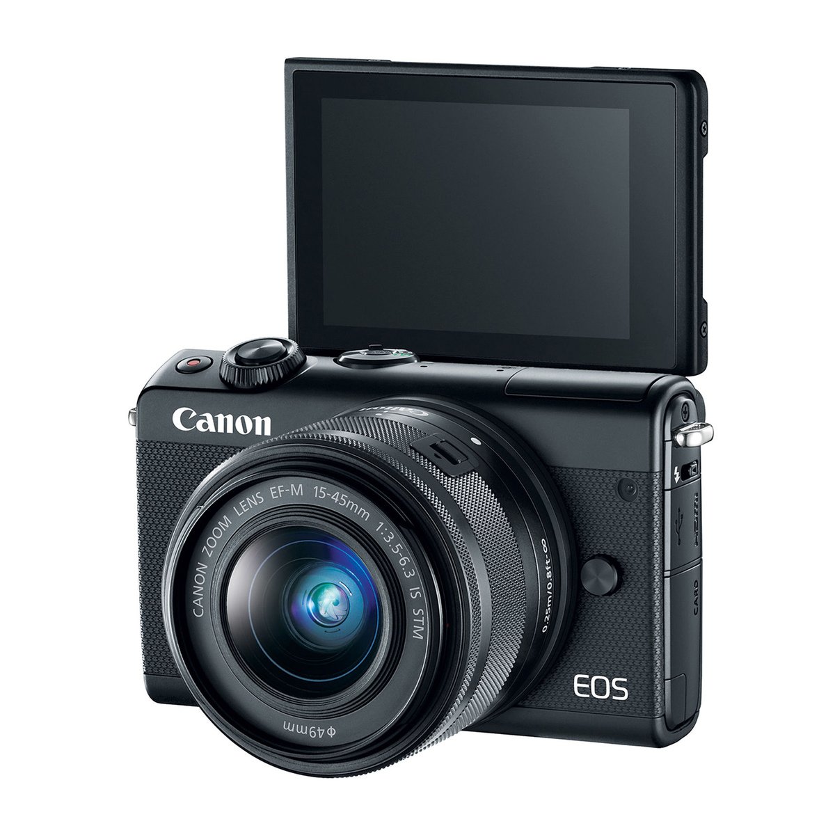 Canon Mirrorless Camera EOS M100 EF-S 15-45 IS Black