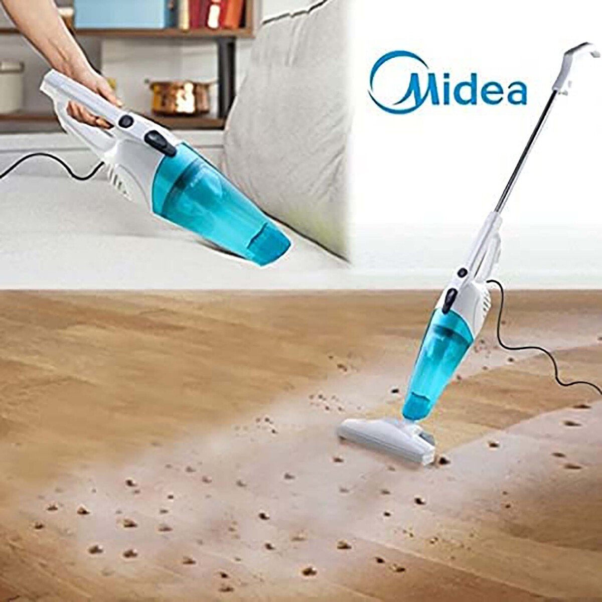 Midea 2 in 1 Upright Stick Vacuum Cleaner SC861 600W