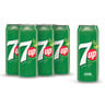 7UP Carbonated Soft Drink Cans 6 x 245 ml