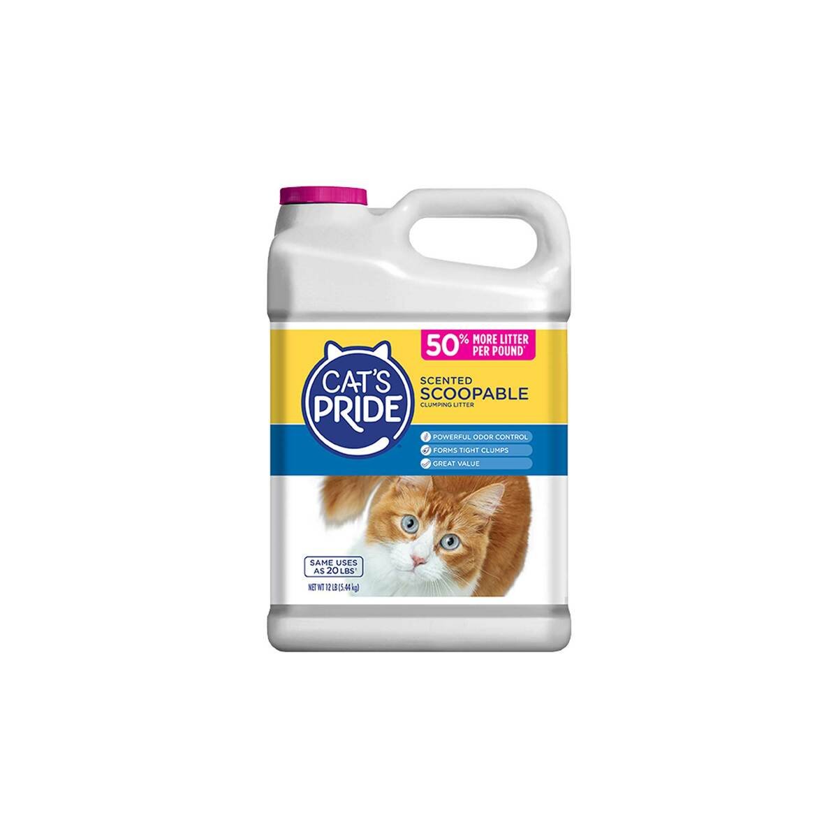 Cats Pride Scented Scoopable Clumping Litter 5.44kg Online at Best Price Cat Litter Lulu