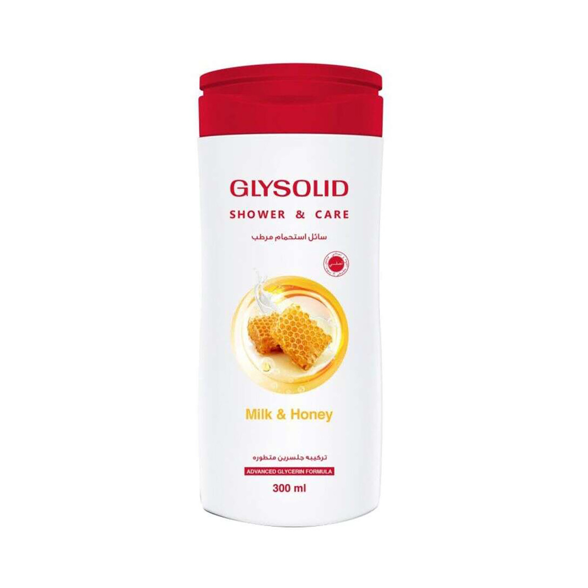 Glysolid Shower Gel Milk & Honey 300 ml