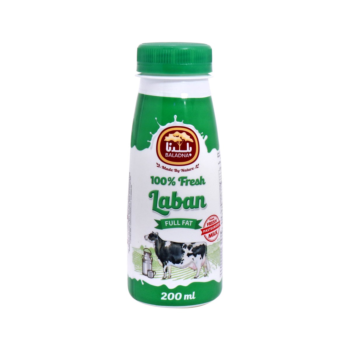 Baladna 100% Fresh Laban Full Fat 200 ml