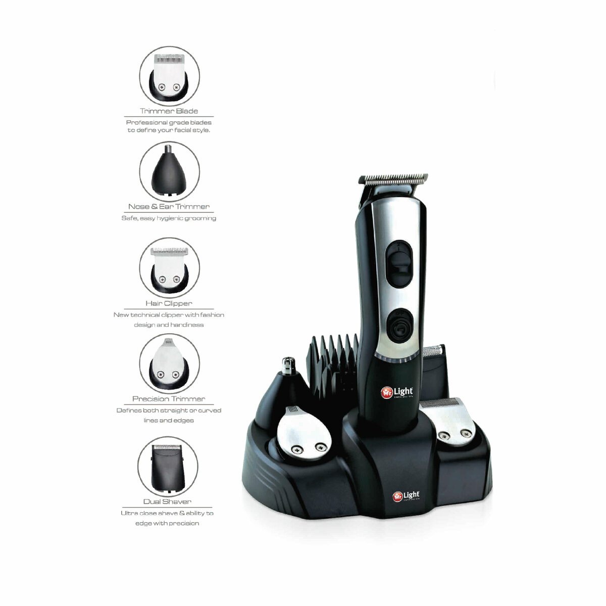 Mr.Light Rechargeable Grooming Kit MR.6018