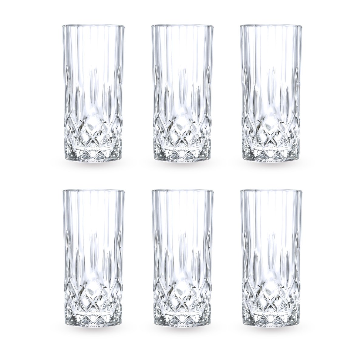 RCR Glass Tumbler Set 6pcs Opera 258600