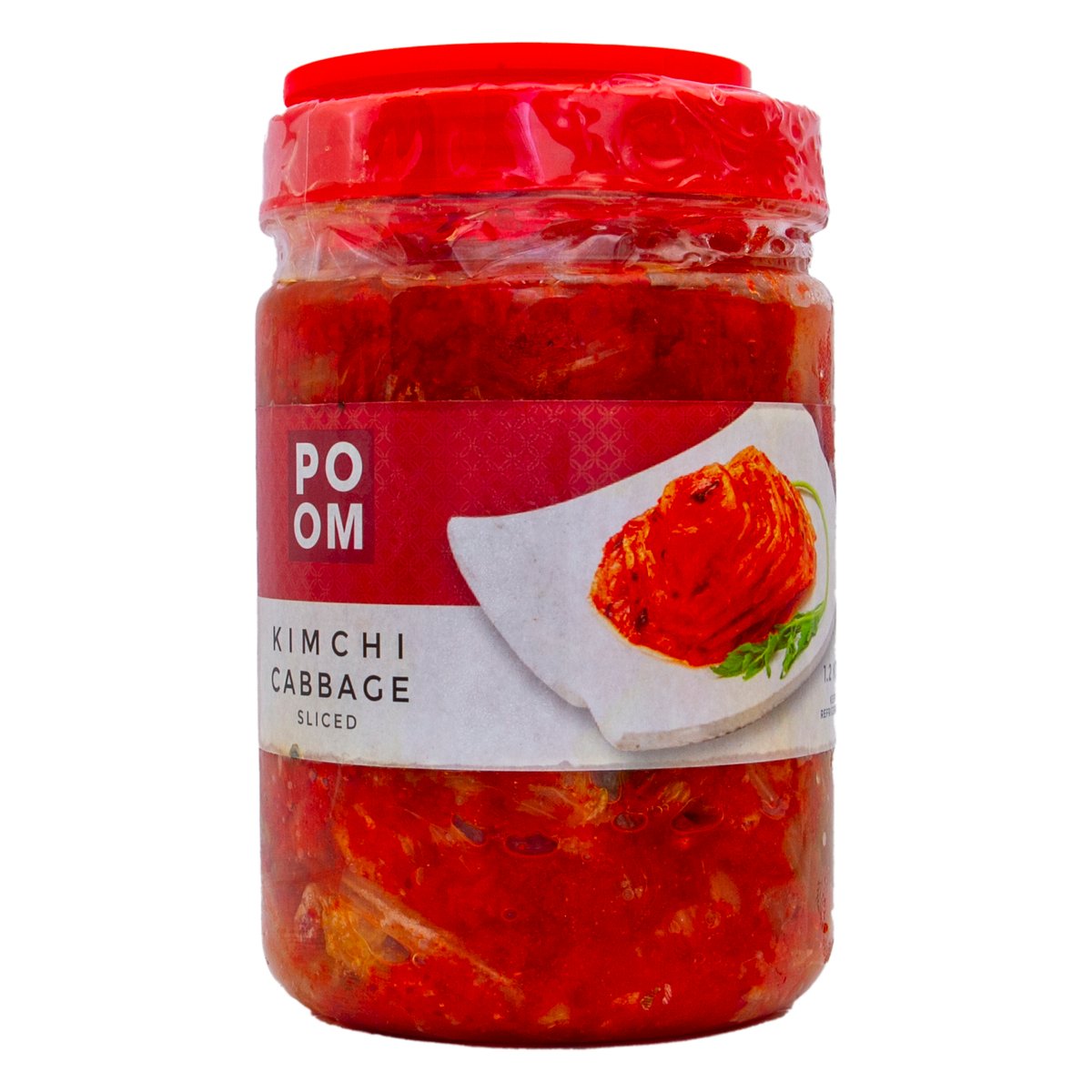 Poom Cabbage Kimchi Sliced 1.2 kg