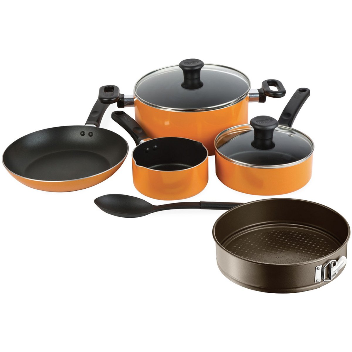 Tefal Cookware Set Prima 7pcs + Spring Foam