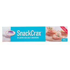 Cape Cookies Snack Crax Atlantic Sea Salt Crackers 200 g