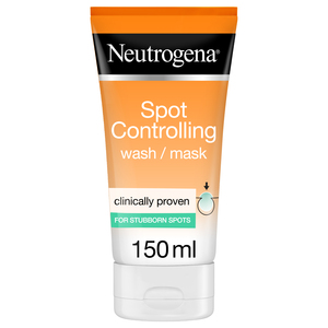 Neutrogena Facial Wash Visibly Clear, 2-in-1 Wash Mask, 150 ml