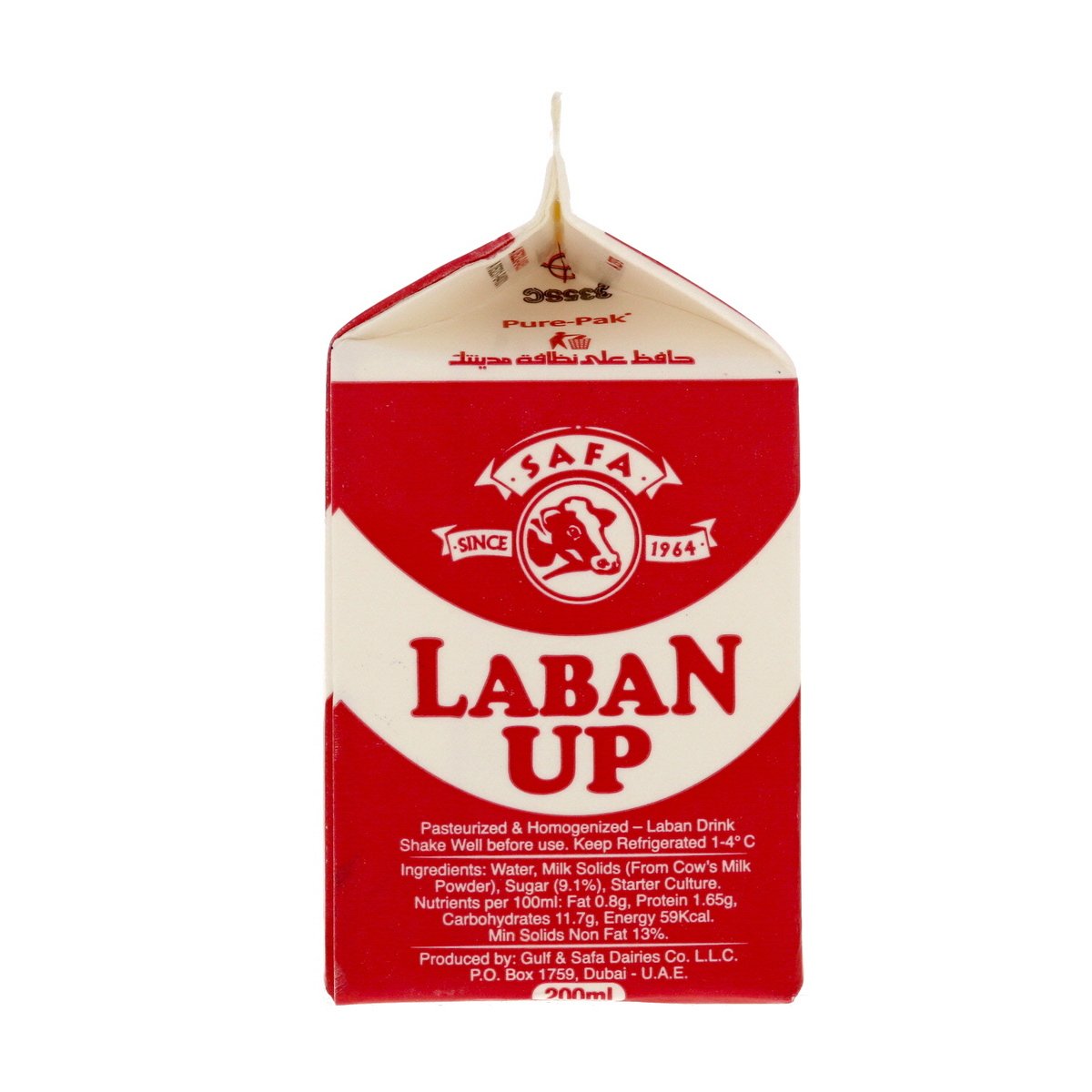 Safa Laban Up Sweet Lassi 12 x 200 ml