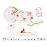 Luminarc Dinner Set 46pcs Assorted Color