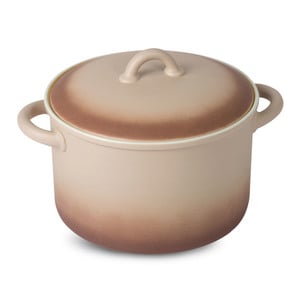 Pearl Noire Stoneware Casserole 24cm